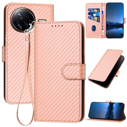 YX0070 Carbon Fiber Buckle Leather Phone Case with Lanyard, For Redmi A7 Pro 4G / 5G 171mm / Poco C85x 5G, For Redmi Turbo 5 Max / Poco X8 Pro Max, For Redmi Turbo 5 5G / Poco X8 Pro 5G, For Redmi Note 15 4G / 5G 164mm / Poco M8 5G                     ...