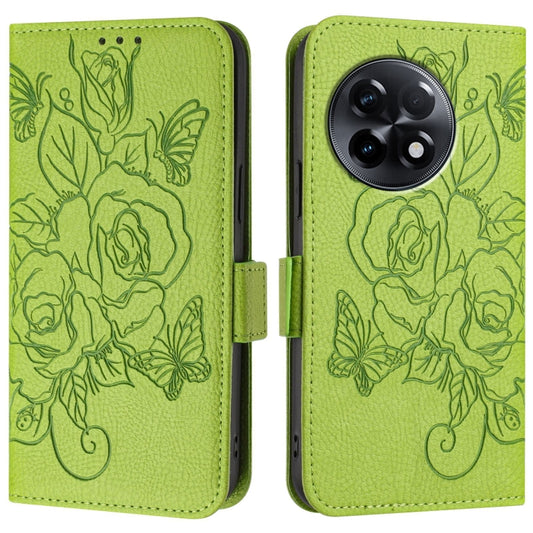 Embossed Rose RFID Anti-theft Leather Phone Case, For OnePlus 11R 5G, For OnePlus 11, For OnePlus Nord N300, For OnePlus Ace Pro 5G / 10T 5G, For OnePlus Nord 2T, For OnePlus 10R / Ace / 10R Prime, For OnePlus Nord CE 2 5G, For OnePlus 10 Pro 5G       ...
