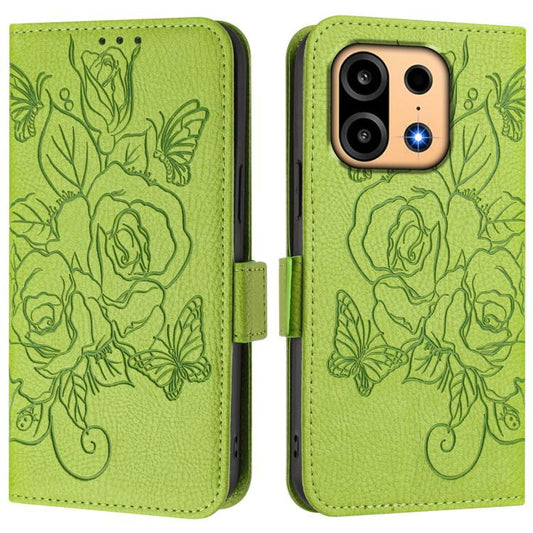 Embossed Rose RFID Anti-theft Leather Phone Case, For OnePlus Turbo 6X Pro 5G, For OnePlus Turbo 6 / Turbo 6V, For OnePlus Ace 5 Ultra, For OnePlus Ace 5 Racing, For OnePlus 13R / Ace 5 Pro 5G, For OnePlus Nord 4 5G, For OnePlus Nord CE4 Lite          ...