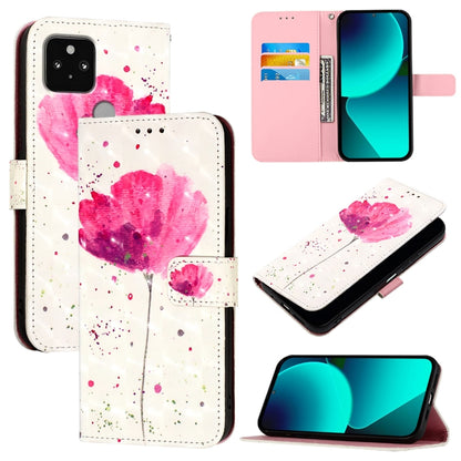 3D Painting Horizontal Flip Leather Phone Case, For Google Pixel 6, For Google Pixel 5a 5G, For Google Pixel 5, For Google Pixel 5 XL / Pixel 4a