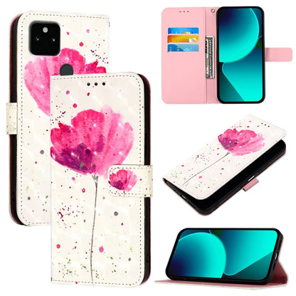 3D Painting Horizontal Flip Leather Phone Case, For Google Pixel 6, For Google Pixel 5a 5G, For Google Pixel 5, For Google Pixel 5 XL / Pixel 4a