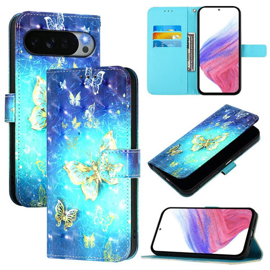 3D Painting Horizontal Flip Leather Phone Case, For Google Pixel 11 Pro XL, For Google Pixel 11 Pro / 11, For Google Pixel 9a, For Google Pixel 9 Pro XL, For Google Pixel 9 / 9 Pro, For Google Pixel 8a, For Google Pixel 8 Pro, For Google Pixel 8       ...