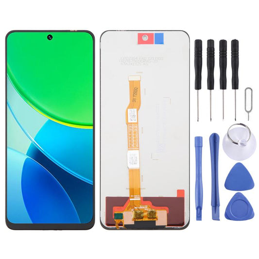 OEM LCD Screen With Digitizer Full Assembly, For vivo Y19s V2419, For vivo Y37 Pro V2354A, For vivo Y28 4G V2352, For vivo Y18e V2350, For vivo Y18 4G, For vivo Y18 India V2333 V2345, For vivo Y38 5G, For vivo Y03 V2332, For vivo Y100i 5G V2279A
