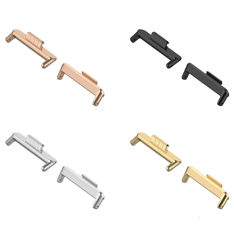 20mm 1 Pair Zinc Alloy Metal Watch Band Connector, For Huawei Watch Fit3