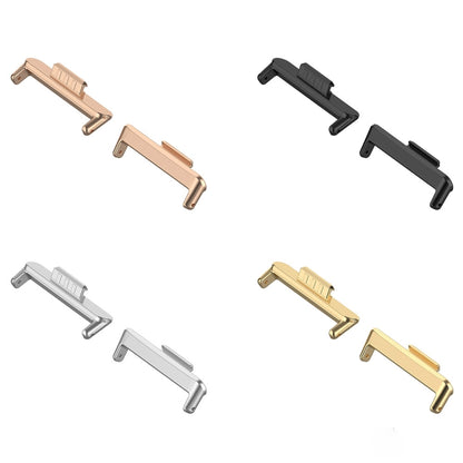 20mm 1 Pair Zinc Alloy Metal Watch Band Connector, For Huawei Watch Fit3