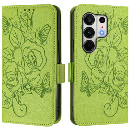 Embossed Rose RFID Anti-theft Leather Phone Case, For Tecno Camon 50 Pro 4G, For Tecno Camon 50 4G, For Tecno Spark Slim 5G, For Tecno Pop 10 / Infinix Smart 10 4G, For Tecno Camon 40 Pro 4G, For Tecno Camon 40 Premier, For Tecno Camon 40 4G           ...