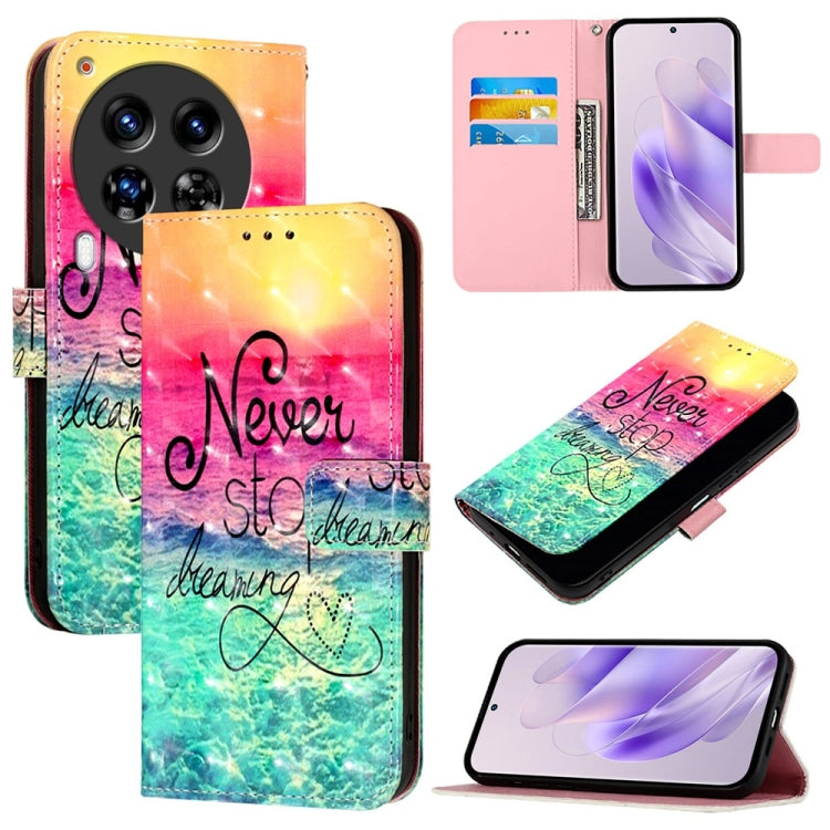 3D Painting Horizontal Flip Leather Phone Case, For Tecno Camon 50 4G, For Tecno Spark 30 5G / Pova 6 Neo 5G, For Tecno Spark Go 1 / Go 2025, For Tecno Spark 30C, For Tecno Spark 20 Pro 5G, For Tecno Pop 6C, For Tecno Spark 10 Pro Magic Magenta        ...