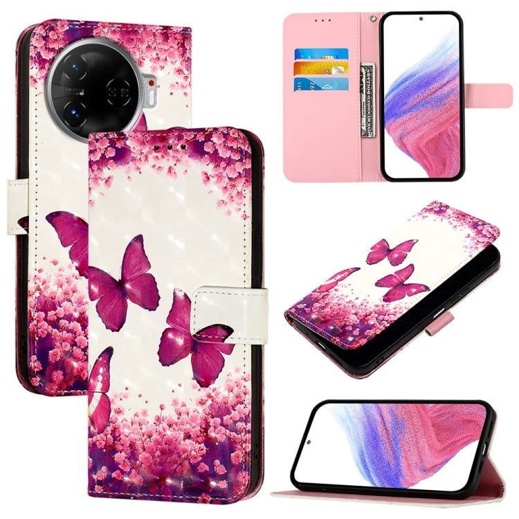 3D Painting Horizontal Flip Leather Phone Case, For Tecno Camon 50 4G, For Tecno Spark 30 5G / Pova 6 Neo 5G, For Tecno Spark Go 1 / Go 2025, For Tecno Spark 30C, For Tecno Spark 20 Pro 5G, For Tecno Pop 6C, For Tecno Spark 10 Pro Magic Magenta        ...
