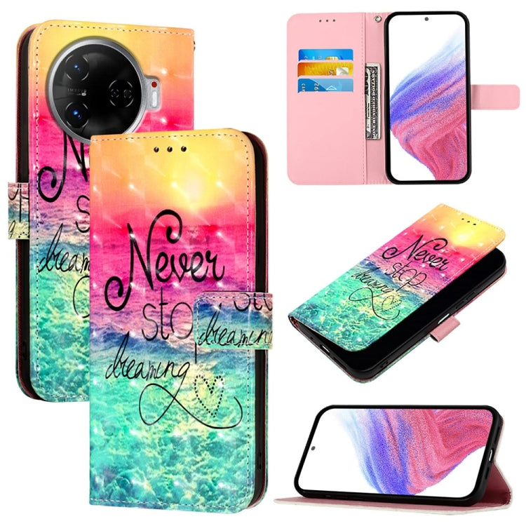 3D Painting Horizontal Flip Leather Phone Case, For Tecno Camon 50 4G, For Tecno Spark 30 5G / Pova 6 Neo 5G, For Tecno Spark Go 1 / Go 2025, For Tecno Spark 30C, For Tecno Spark 20 Pro 5G, For Tecno Pop 6C, For Tecno Spark 10 Pro Magic Magenta        ...