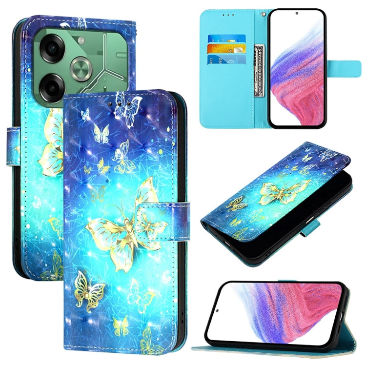 3D Painting Horizontal Flip Leather Phone Case, For Tecno Camon 50 4G, For Tecno Spark 30 5G / Pova 6 Neo 5G, For Tecno Spark Go 1 / Go 2025, For Tecno Spark 30C, For Tecno Spark 20 Pro 5G, For Tecno Pop 6C, For Tecno Spark 10 Pro Magic Magenta        ...
