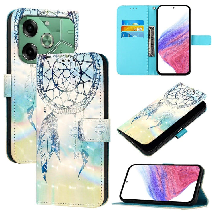 3D Painting Horizontal Flip Leather Phone Case, For Tecno Camon 50 4G, For Tecno Spark 30 5G / Pova 6 Neo 5G, For Tecno Spark Go 1 / Go 2025, For Tecno Spark 30C, For Tecno Spark 20 Pro 5G, For Tecno Pop 6C, For Tecno Spark 10 Pro Magic Magenta        ...