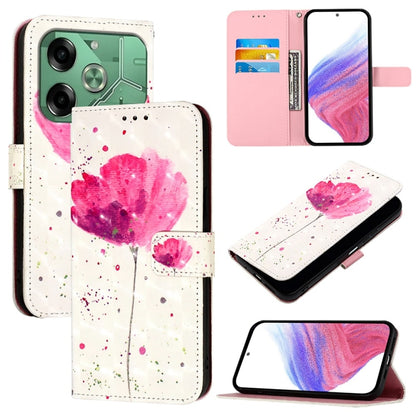 3D Painting Horizontal Flip Leather Phone Case, For Tecno Camon 50 4G, For Tecno Spark 30 5G / Pova 6 Neo 5G, For Tecno Spark Go 1 / Go 2025, For Tecno Spark 30C, For Tecno Spark 20 Pro 5G, For Tecno Pop 6C, For Tecno Spark 10 Pro Magic Magenta        ...