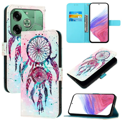 3D Painting Horizontal Flip Leather Phone Case, For Tecno Camon 50 4G, For Tecno Spark 30 5G / Pova 6 Neo 5G, For Tecno Spark Go 1 / Go 2025, For Tecno Spark 30C, For Tecno Spark 20 Pro 5G, For Tecno Pop 6C, For Tecno Spark 10 Pro Magic Magenta        ...