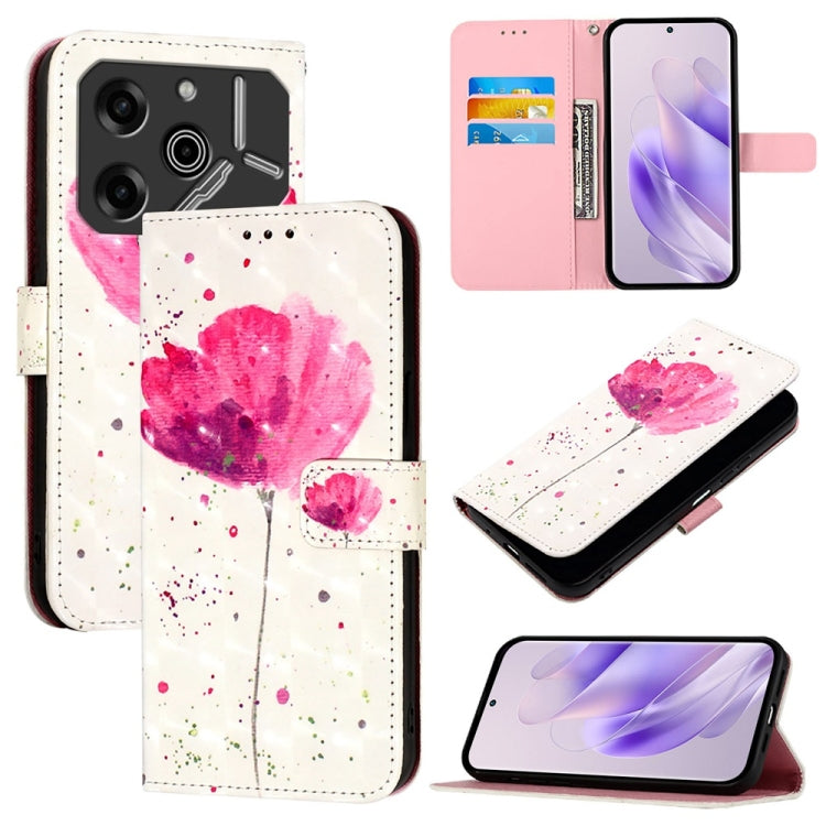 3D Painting Horizontal Flip Leather Phone Case, For Tecno Camon 50 4G, For Tecno Spark 30 5G / Pova 6 Neo 5G, For Tecno Spark Go 1 / Go 2025, For Tecno Spark 30C, For Tecno Spark 20 Pro 5G, For Tecno Pop 6C, For Tecno Spark 10 Pro Magic Magenta        ...