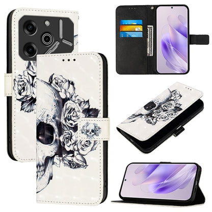 3D Painting Horizontal Flip Leather Phone Case, For Tecno Camon 50 4G, For Tecno Spark 30 5G / Pova 6 Neo 5G, For Tecno Spark Go 1 / Go 2025, For Tecno Spark 30C, For Tecno Spark 20 Pro 5G, For Tecno Pop 6C, For Tecno Spark 10 Pro Magic Magenta        ...