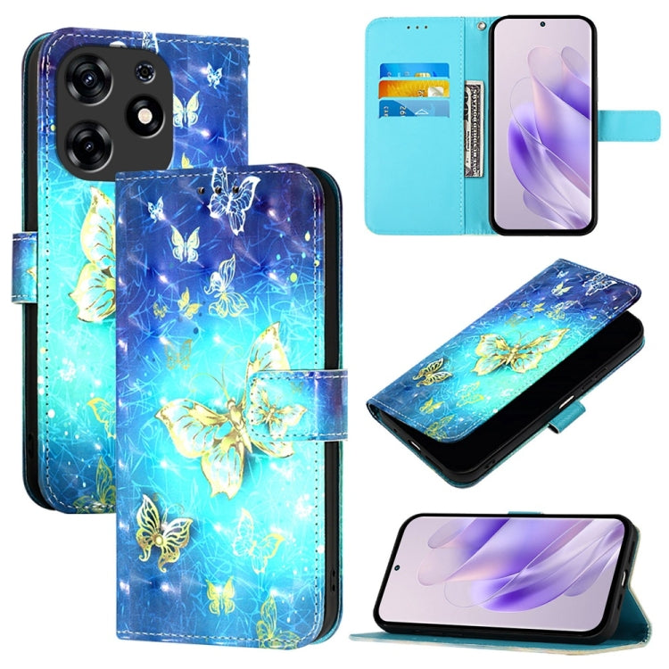 3D Painting Horizontal Flip Leather Phone Case, For Tecno Camon 50 4G, For Tecno Spark 30 5G / Pova 6 Neo 5G, For Tecno Spark Go 1 / Go 2025, For Tecno Spark 30C, For Tecno Spark 20 Pro 5G, For Tecno Pop 6C, For Tecno Spark 10 Pro Magic Magenta        ...