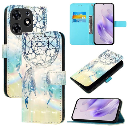 3D Painting Horizontal Flip Leather Phone Case, For Tecno Camon 50 4G, For Tecno Spark 30 5G / Pova 6 Neo 5G, For Tecno Spark Go 1 / Go 2025, For Tecno Spark 30C, For Tecno Spark 20 Pro 5G, For Tecno Pop 6C, For Tecno Spark 10 Pro Magic Magenta        ...