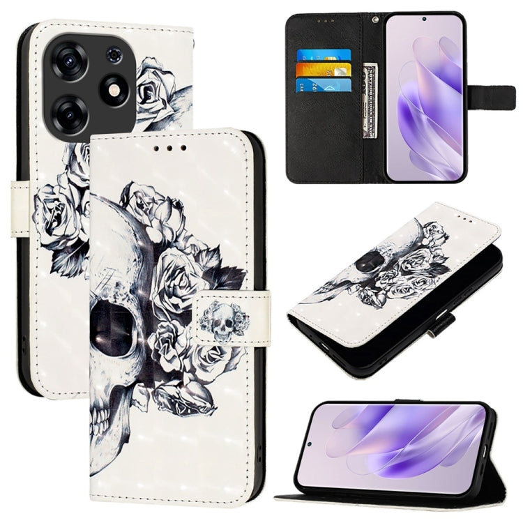 3D Painting Horizontal Flip Leather Phone Case, For Tecno Camon 50 4G, For Tecno Spark 30 5G / Pova 6 Neo 5G, For Tecno Spark Go 1 / Go 2025, For Tecno Spark 30C, For Tecno Spark 20 Pro 5G, For Tecno Pop 6C, For Tecno Spark 10 Pro Magic Magenta        ...
