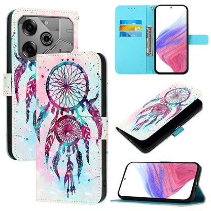 3D Painting Horizontal Flip Leather Phone Case, For Tecno Camon 50 4G, For Tecno Spark 30 5G / Pova 6 Neo 5G, For Tecno Spark Go 1 / Go 2025, For Tecno Spark 30C, For Tecno Spark 20 Pro 5G, For Tecno Pop 6C, For Tecno Spark 10 Pro Magic Magenta        ...