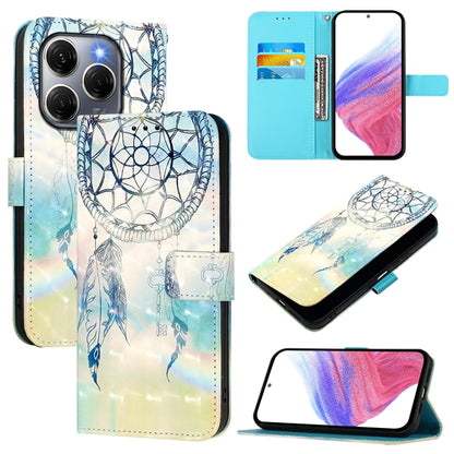 3D Painting Horizontal Flip Leather Phone Case, For Tecno Camon 50 4G, For Tecno Spark 30 5G / Pova 6 Neo 5G, For Tecno Spark Go 1 / Go 2025, For Tecno Spark 30C, For Tecno Spark 20 Pro 5G, For Tecno Pop 6C, For Tecno Spark 10 Pro Magic Magenta        ...