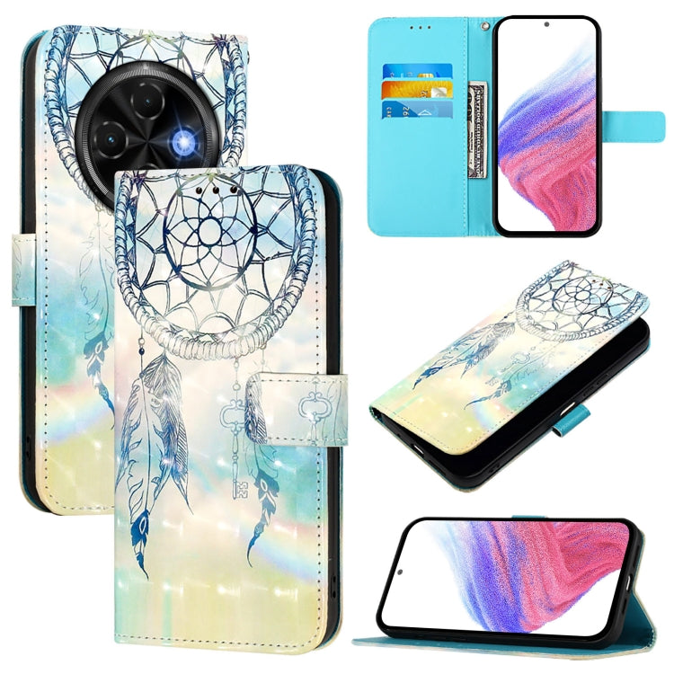 3D Painting Horizontal Flip Leather Phone Case, For Tecno Camon 50 4G, For Tecno Spark 30 5G / Pova 6 Neo 5G, For Tecno Spark Go 1 / Go 2025, For Tecno Spark 30C, For Tecno Spark 20 Pro 5G, For Tecno Pop 6C, For Tecno Spark 10 Pro Magic Magenta        ...