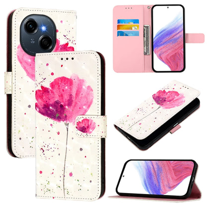 3D Painting Horizontal Flip Leather Phone Case, For Tecno Camon 50 4G, For Tecno Spark 30 5G / Pova 6 Neo 5G, For Tecno Spark Go 1 / Go 2025, For Tecno Spark 30C, For Tecno Spark 20 Pro 5G, For Tecno Pop 6C, For Tecno Spark 10 Pro Magic Magenta        ...