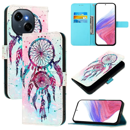 3D Painting Horizontal Flip Leather Phone Case, For Tecno Camon 50 4G, For Tecno Spark 30 5G / Pova 6 Neo 5G, For Tecno Spark Go 1 / Go 2025, For Tecno Spark 30C, For Tecno Spark 20 Pro 5G, For Tecno Pop 6C, For Tecno Spark 10 Pro Magic Magenta        ...