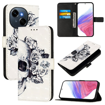 3D Painting Horizontal Flip Leather Phone Case, For Tecno Camon 50 4G, For Tecno Spark 30 5G / Pova 6 Neo 5G, For Tecno Spark Go 1 / Go 2025, For Tecno Spark 30C, For Tecno Spark 20 Pro 5G, For Tecno Pop 6C, For Tecno Spark 10 Pro Magic Magenta        ...