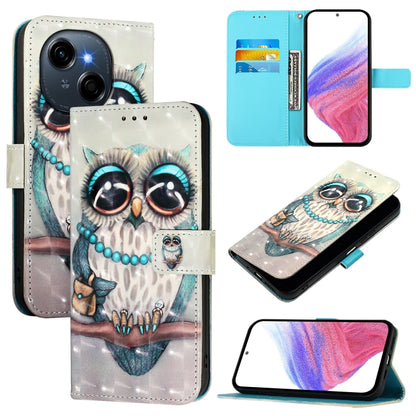 3D Painting Horizontal Flip Leather Phone Case, For Tecno Camon 50 4G, For Tecno Spark 30 5G / Pova 6 Neo 5G, For Tecno Spark Go 1 / Go 2025, For Tecno Spark 30C, For Tecno Spark 20 Pro 5G, For Tecno Pop 6C, For Tecno Spark 10 Pro Magic Magenta        ...