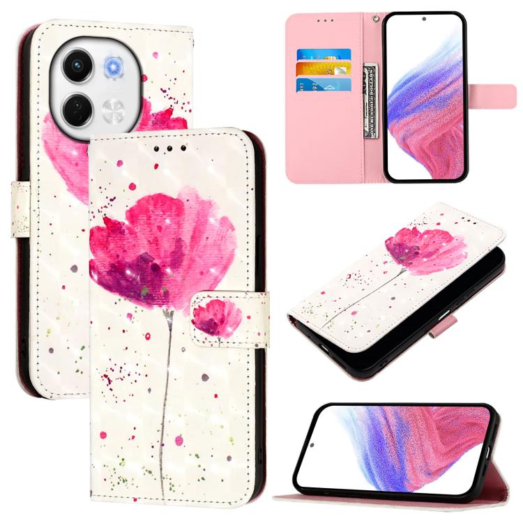 3D Painting Horizontal Flip Leather Phone Case, For Tecno Camon 50 4G, For Tecno Spark 30 5G / Pova 6 Neo 5G, For Tecno Spark Go 1 / Go 2025, For Tecno Spark 30C, For Tecno Spark 20 Pro 5G, For Tecno Pop 6C, For Tecno Spark 10 Pro Magic Magenta        ...