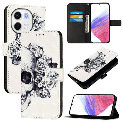 3D Painting Horizontal Flip Leather Phone Case, For Tecno Camon 50 4G, For Tecno Spark 30 5G / Pova 6 Neo 5G, For Tecno Spark Go 1 / Go 2025, For Tecno Spark 30C, For Tecno Spark 20 Pro 5G, For Tecno Pop 6C, For Tecno Spark 10 Pro Magic Magenta        ...