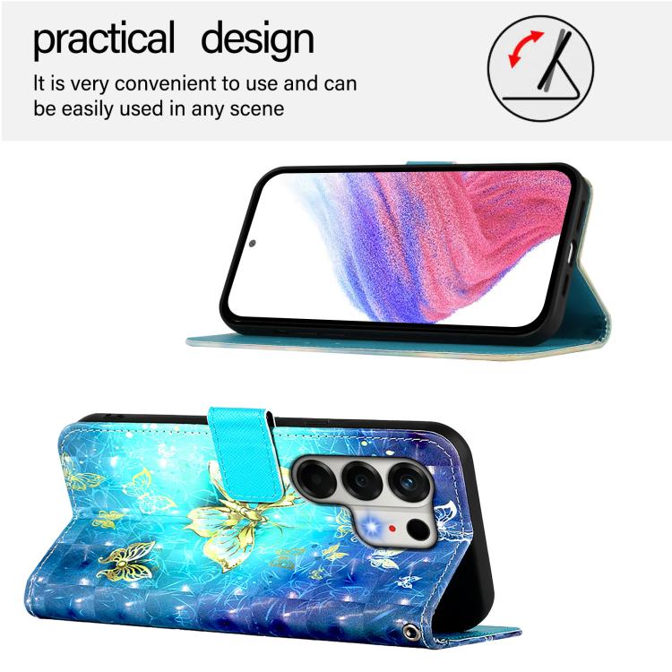 3D Painting Horizontal Flip Leather Phone Case, For Tecno Camon 50 4G, For Tecno Spark 30 5G / Pova 6 Neo 5G, For Tecno Spark Go 1 / Go 2025, For Tecno Spark 30C, For Tecno Spark 20 Pro 5G, For Tecno Pop 6C, For Tecno Spark 10 Pro Magic Magenta        ...