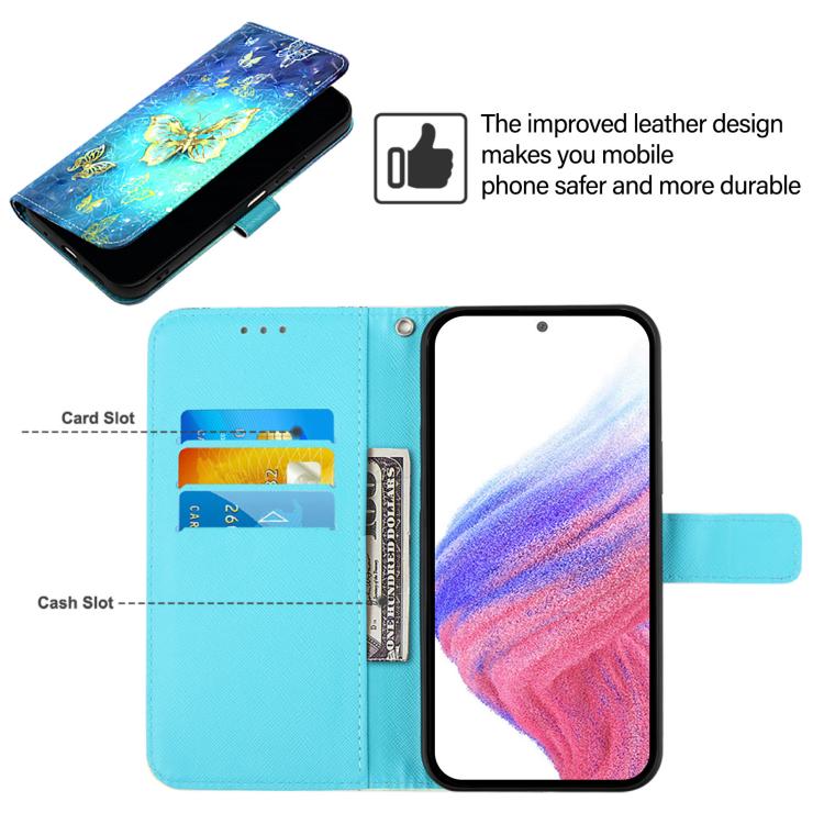 3D Painting Horizontal Flip Leather Phone Case, For Tecno Camon 50 4G, For Tecno Spark 30 5G / Pova 6 Neo 5G, For Tecno Spark Go 1 / Go 2025, For Tecno Spark 30C, For Tecno Spark 20 Pro 5G, For Tecno Pop 6C, For Tecno Spark 10 Pro Magic Magenta        ...