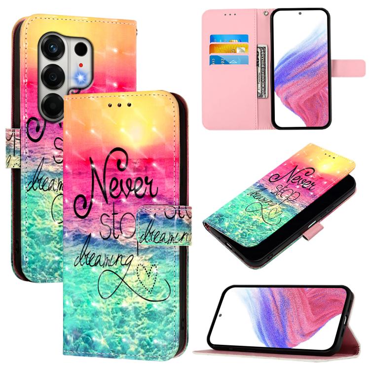 3D Painting Horizontal Flip Leather Phone Case, For Tecno Camon 50 4G, For Tecno Spark 30 5G / Pova 6 Neo 5G, For Tecno Spark Go 1 / Go 2025, For Tecno Spark 30C, For Tecno Spark 20 Pro 5G, For Tecno Pop 6C, For Tecno Spark 10 Pro Magic Magenta        ...