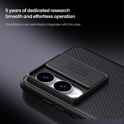 NILLKIN Black Mirror Pro Series Camshield PC Phone Case, For Samsung Galaxy S25 Edge 5G, For Samsung Galaxy S25 5G, For Samsung Galaxy S25 Ultra 5G