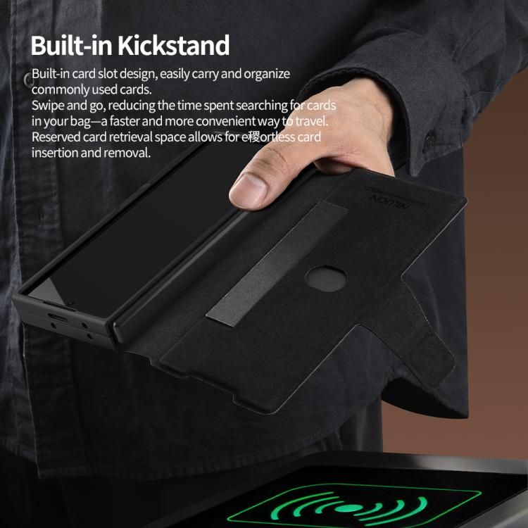 NILLKIN Ogg Leather Phone Case, For Samsung Galaxy Z Fold7 5G