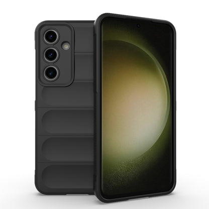 Coque de téléphone Magique Bouclier TPU + Flannel, Pour Samsung Galaxy S24 FE 5G