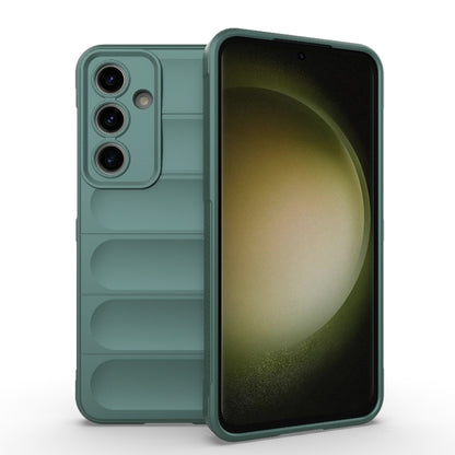 Coque de téléphone Magique Bouclier TPU + Flannel, Pour Samsung Galaxy S24 FE 5G