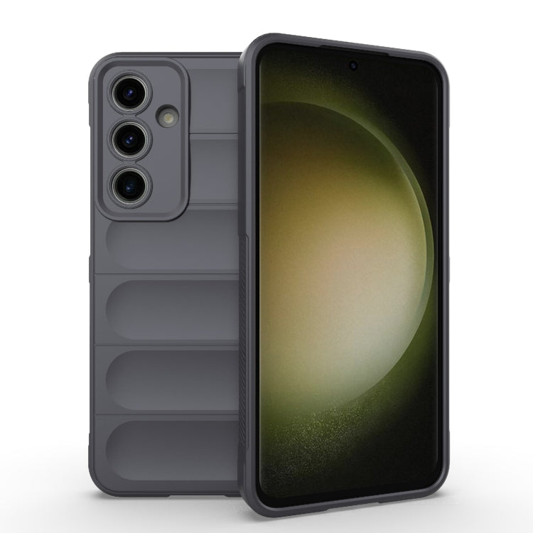 Coque de téléphone Magique Bouclier TPU + Flannel, Pour Samsung Galaxy S24 FE 5G