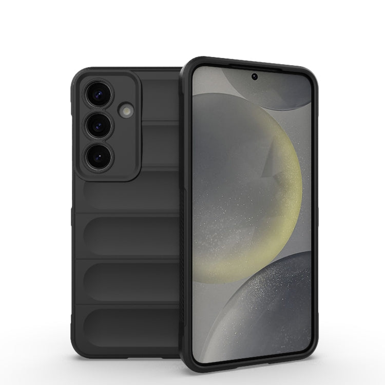 Magic Shield TPU + Flannel Phone Case, For Samsung Galaxy S26+ 5G, For Samsung Galaxy S26 Edge 5G, For Samsung Galaxy S26 Ultra 5G, For Samsung Galaxy S26 5G, For Samsung Galaxy S25 FE 5G, For Samsung Galaxy S25 Edge 5G, For Samsung Galaxy S25 5G      ...