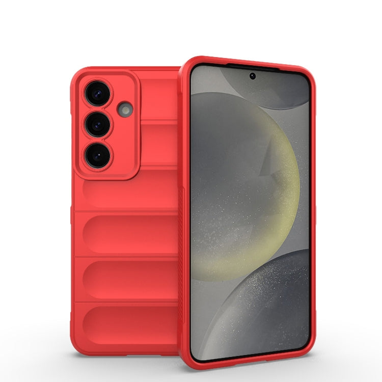 Magic Shield TPU + Flannel Phone Case, For Samsung Galaxy S26+ 5G, For Samsung Galaxy S26 Edge 5G, For Samsung Galaxy S26 Ultra 5G, For Samsung Galaxy S26 5G, For Samsung Galaxy S25 FE 5G, For Samsung Galaxy S25 Edge 5G, For Samsung Galaxy S25 5G      ...