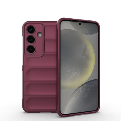 Magic Shield TPU + Flannel Phone Case, For Samsung Galaxy S26+ 5G, For Samsung Galaxy S26 Edge 5G, For Samsung Galaxy S26 Ultra 5G, For Samsung Galaxy S26 5G, For Samsung Galaxy S25 FE 5G, For Samsung Galaxy S25 Edge 5G, For Samsung Galaxy S25 5G      ...