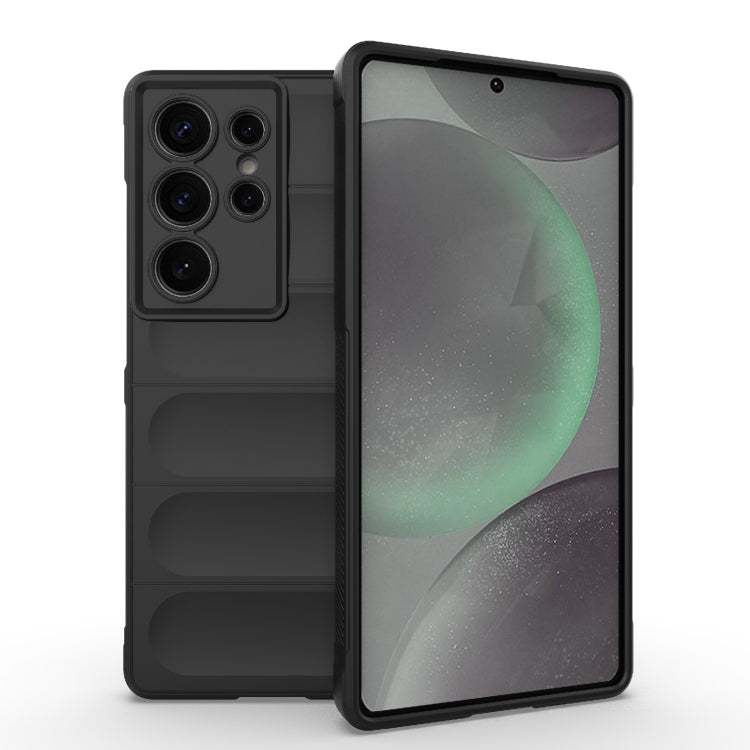 Magic Shield TPU + Flannel Phone Case, For Samsung Galaxy S26+ 5G, For Samsung Galaxy S26 Edge 5G, For Samsung Galaxy S26 Ultra 5G, For Samsung Galaxy S26 5G, For Samsung Galaxy S25 FE 5G, For Samsung Galaxy S25 Edge 5G, For Samsung Galaxy S25 5G      ...