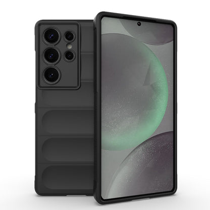 Magic Shield TPU + Flannel Phone Case, For Samsung Galaxy S26+ 5G, For Samsung Galaxy S26 Edge 5G, For Samsung Galaxy S26 Ultra 5G, For Samsung Galaxy S26 5G, For Samsung Galaxy S25 FE 5G, For Samsung Galaxy S25 Edge 5G, For Samsung Galaxy S25 5G      ...
