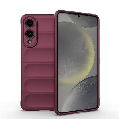 Magic Shield TPU + Flannel Phone Case, For Samsung Galaxy S26+ 5G, For Samsung Galaxy S26 Edge 5G, For Samsung Galaxy S26 Ultra 5G, For Samsung Galaxy S26 5G, For Samsung Galaxy S25 FE 5G, For Samsung Galaxy S25 Edge 5G, For Samsung Galaxy S25 5G      ...