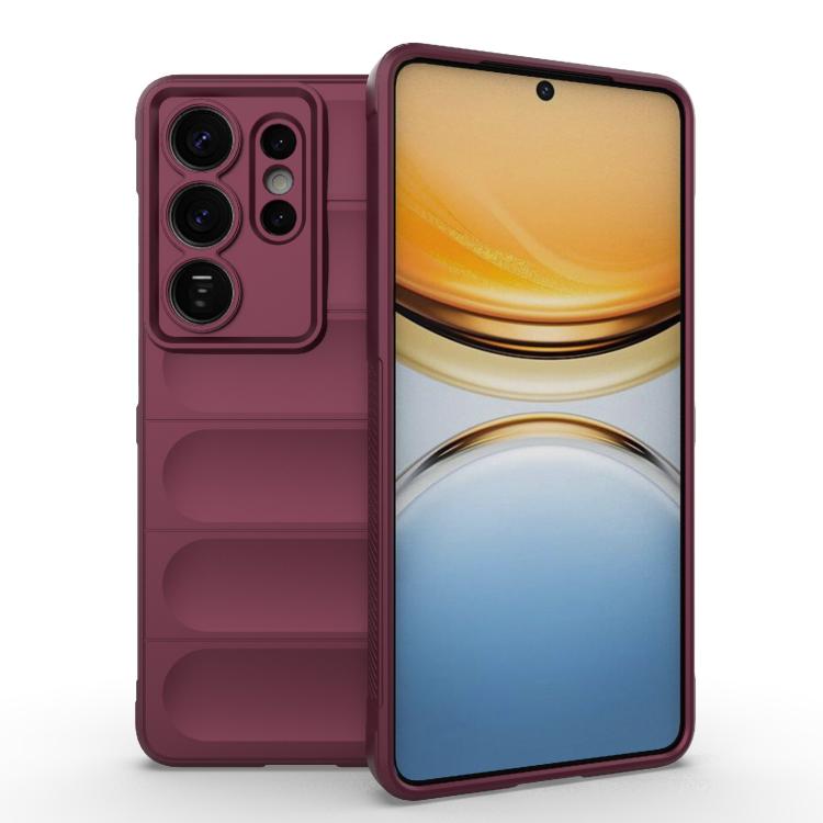 Magic Shield TPU + Flannel Phone Case, For Samsung Galaxy S26+ 5G, For Samsung Galaxy S26 Edge 5G, For Samsung Galaxy S26 Ultra 5G, For Samsung Galaxy S26 5G, For Samsung Galaxy S25 FE 5G, For Samsung Galaxy S25 Edge 5G, For Samsung Galaxy S25 5G      ...