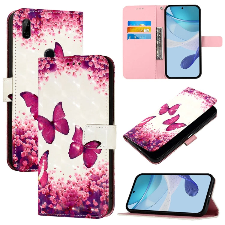 3D Painting Horizontal Flip Leather Phone Case