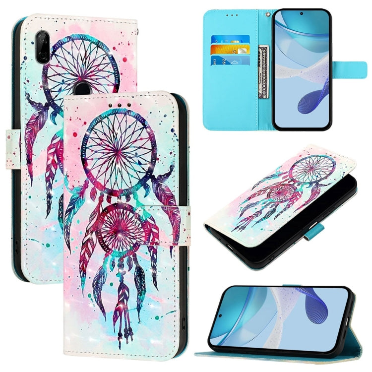 3D Painting Horizontal Flip Leather Phone Case
