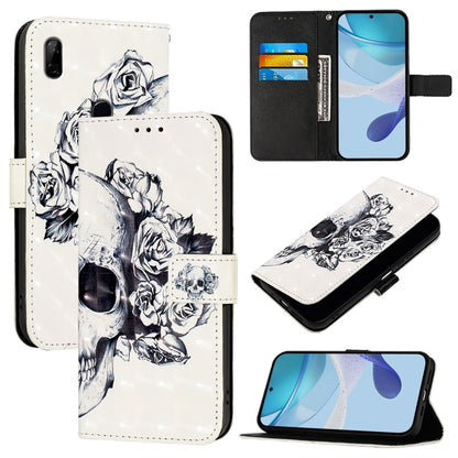 3D Painting Horizontal Flip Leather Phone Case