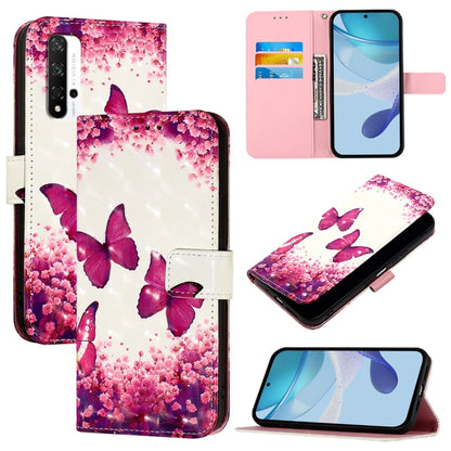 3D Painting Horizontal Flip Leather Phone Case